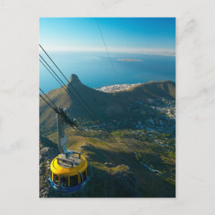 Carte Postale Téléphérique de Table Mountain, Le Cap