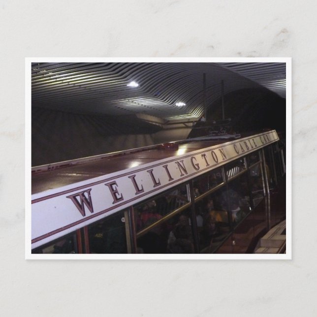 Carte Postale téléphérique de Wellington (Devant)