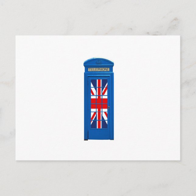 Carte Postale Telephone box (Devant)