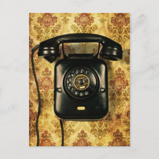 Carte Postale Téléphone rétro