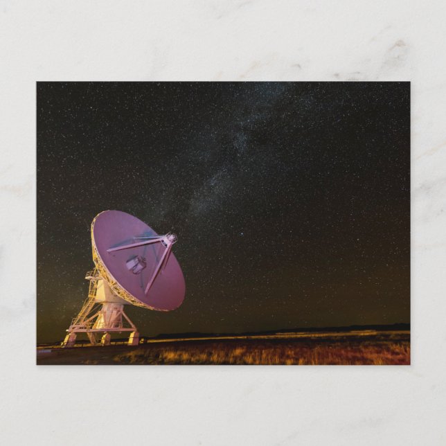 Carte Postale Telescope Milky Way | San Agustin New Mexico (Devant)
