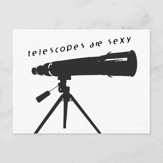 Carte postale télescopes (Devant)