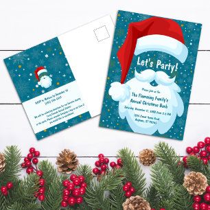 Carte Postale Téméraire Père Noël fête de Noël Customisée