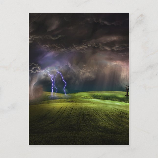 Carte Postale Tempête (Devant)