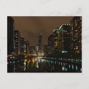 Carte Postale Tempête au-dessus de Chicago