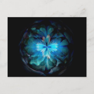 Carte Postale Tempête (bleu)