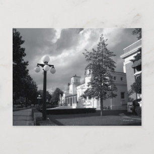 Carte Postale Tempête dans la rangée de la salle de bain