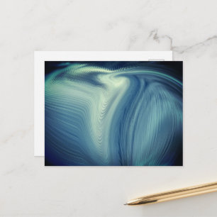 Carte Postale Tempête de la mer