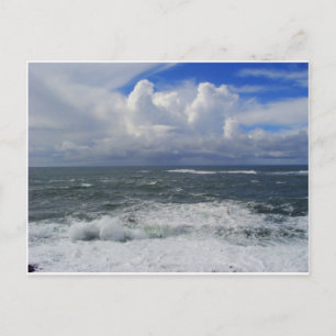 Carte Postale Tempête océanique