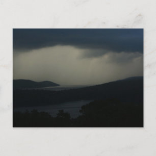 Carte Postale Tempête sur le réservoir Quabbin