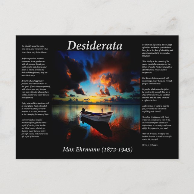 Carte Postale Tempête tropicale (Devant)