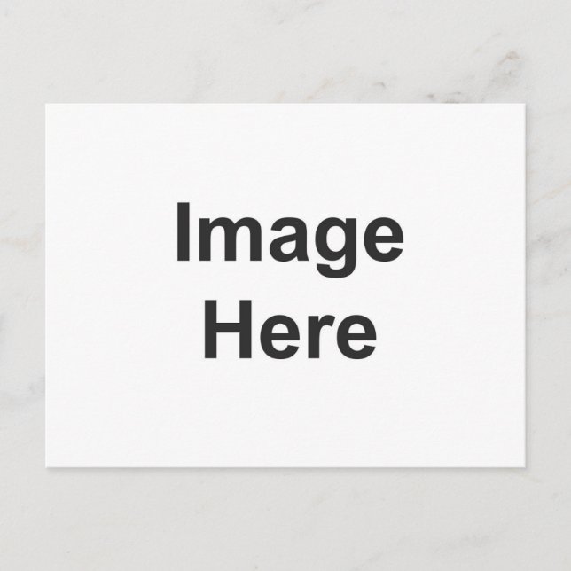 Carte Postale template postcard (Devant)
