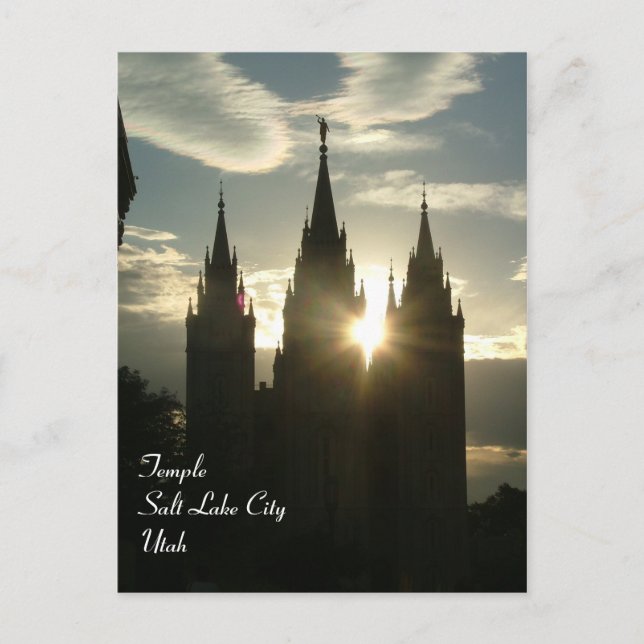 Carte Postale Temple (Devant)