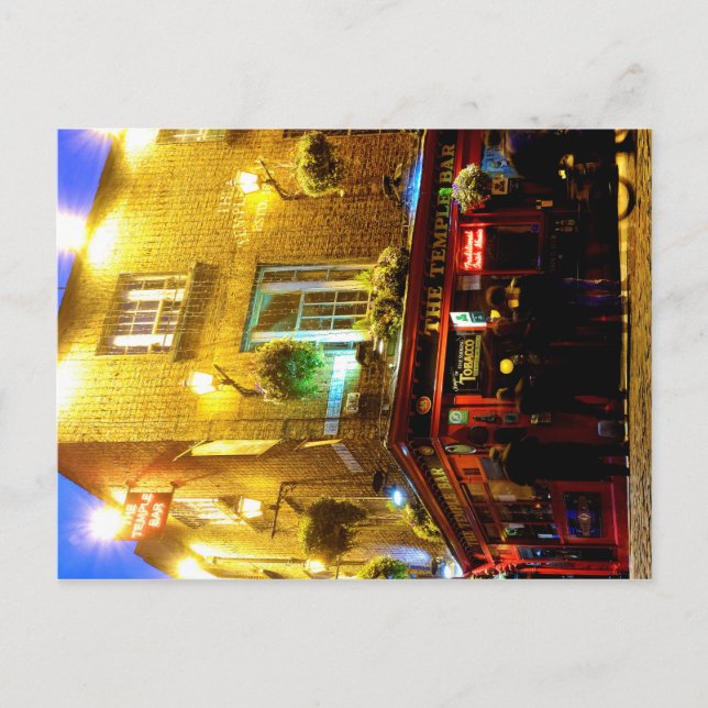 Carte Postale Temple Bar (Devant)
