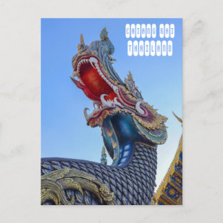 Carte Postale Temple bleu à Chiang Rai Thaïlande