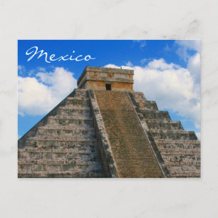 Carte Postale temple chichen itza