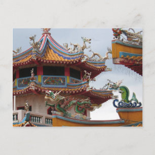 Carte Postale Temple chinois