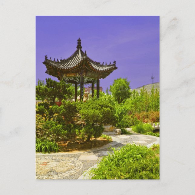 Carte Postale Temple chinois en Chine (Devant)