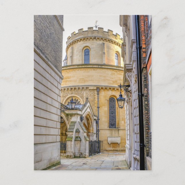 Carte Postale Temple Church, Westminster London (Devant)