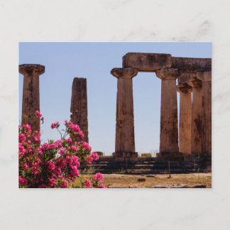 Carte Postale Temple d'Apollon, Corinthe, Grèce