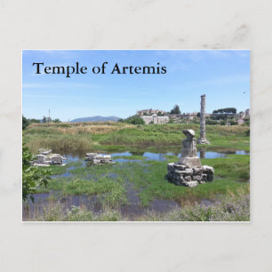 Carte postale Temple d'Artemis