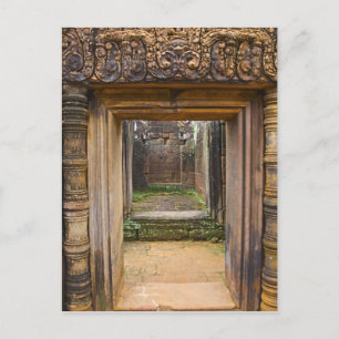 Carte Postale Temple de Banteay Srei, Angkor, province de Siem R