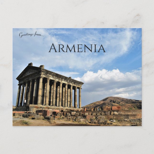 Carte Postale Temple de Garni Garni Arménie (Devant)