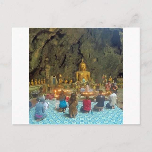 Carte Postale Temple de la grotte bouddhique (Devant)