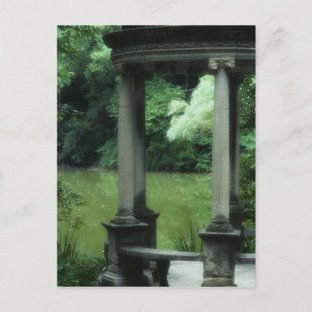 Carte Postale Temple de l'Amour dans les Jardins Old Westbury (Devant)