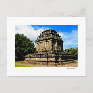 Carte Postale temple de Mendut