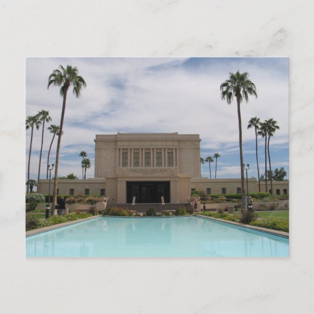 Carte Postale Temple de Mesa (Devant)