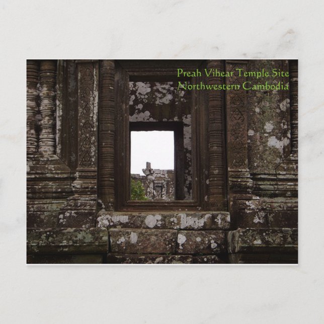 Carte Postale Temple de Preah Vihear, Cambodge (Devant)