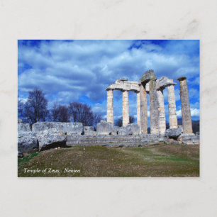 Carte Postale Temple de Zeus - Nemea