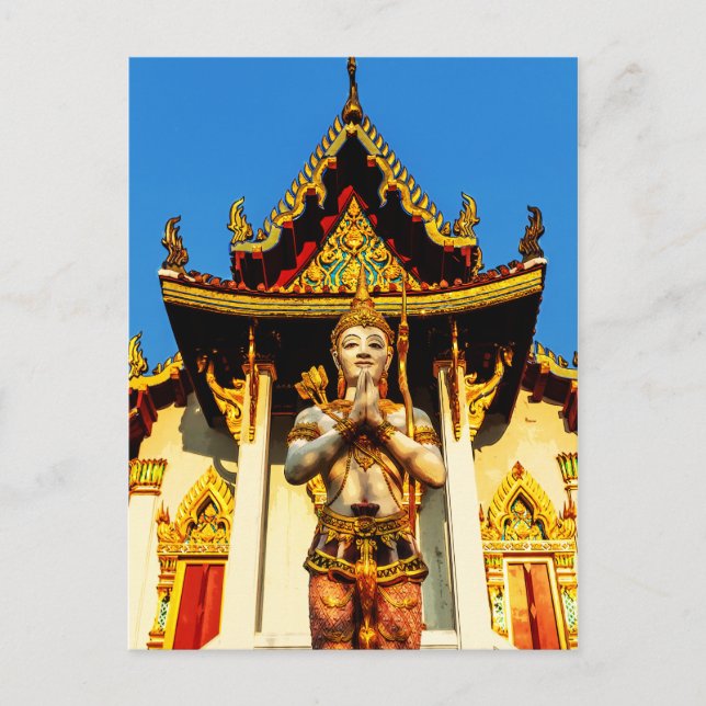 Carte Postale Temple Et Bouddha Thaïlandais 1102 (Devant)
