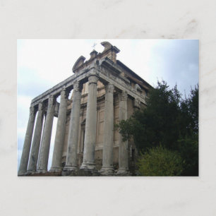 Carte Postale temple forum