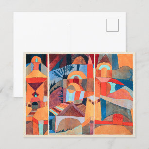 Carte Postale Temple Gardens   Paul Klee   Tirage photo