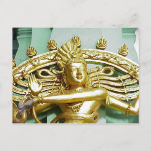 Carte Postale Temple Hindou Chettiar, Singapour 1