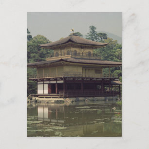 Carte Postale Temple Kinkaku dédié à la mémoire