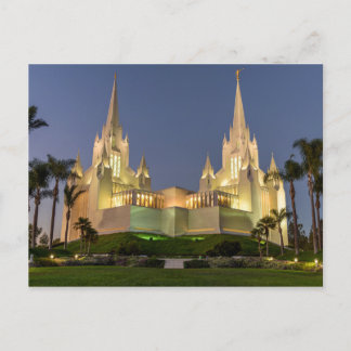 Carte postale: Temple LDS de San Diego Image du so