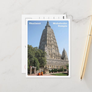 Carte Postale Temple Mahabodhi - Thaïlande -