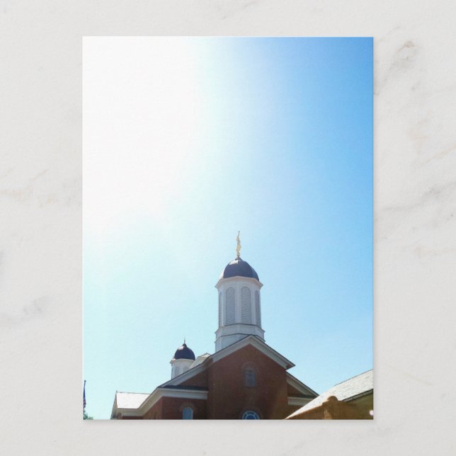 Carte Postale temple mormon lds de vernal utah (Devant)