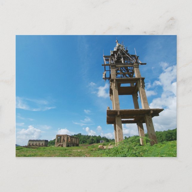 Carte Postale Temple noyant. (Devant)