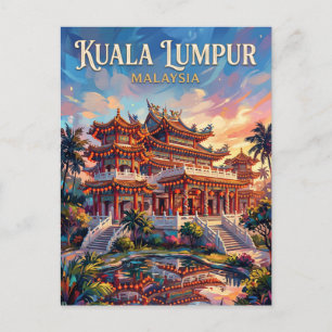 Carte Postale Temple Thean Hou Malaisie