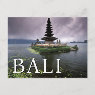 Carte Postale Temple Ulun Danu   Bali, Indonésie