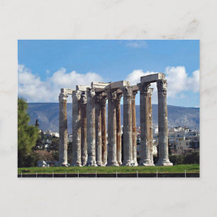 Carte postale Temple Zeus Olympien