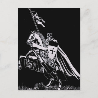 Carte Postale Templier de Chevalier