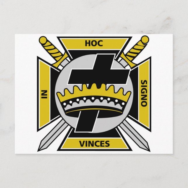 Carte Postale Templier des Chevaliers (Devant)