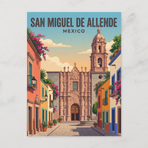 Carte Postale Templo de San Francisco Mexique