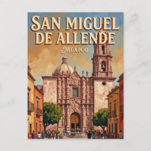 Carte Postale Templo de San Francisco Mexique