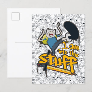 Carte Postale Temps d'aventure   Finn "Je Suis Dans Ce Genre De